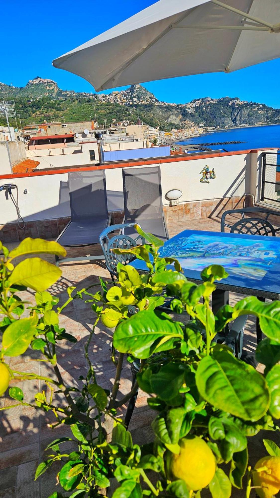 Panoramic Terrace Room Giardini-Naxos Zewnętrze zdjęcie